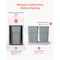 Vevor Double 35QTx2 Pullout Waste Container Under Cabinet Kitchen Trash Can Soft Close CH-LS35L02 - alternate 2