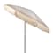 Picnic Time Family Of Brands Summerland 6.5 ft. Portable Beach Umbrella, Waikiki Stripes 816-01-368-000-0 - alternate 4