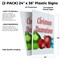 Signmission Christmas Decorations, Plastic Signs Only 24 Inch x 36 Inch, Corrugated Plastic, 2PK CSB-2436-2PACK-Christmas Decorations - alternate 2