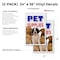 Signmission Pet Supplies, Vinyl Decals Only 24 Inch x 36 Inch, Vinyl Decal, 2PK DSB-2436-2PACK-Pet Supplies - alternate 2