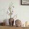Uniquewise 6ft Textured Vintage Inspired Ceramic Vase Perfect for Displaying Faux Flowers & Branches, Brown QI004791.S - alternate 2