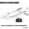 Kable Kontrol Stainless Steel Wire Mesh Cable Tray - 6 in W x 4 in D x 10 ft L, 60PK KK-6X4X10-304SS-60 - alternate 5