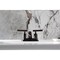 Kingston Brass Double-Handle 4" Centerset Bathroom Faucet with Pop-Up Drain, Oil Rubbed Bronze FB2605CML - alternate 2