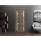 Sartodoors Sliding Closet Bi-fold Doors Oak Solid Core Modern Interior QUADRO4088BF-AKA-64 x 84 (2* 32x84) - alternate 2