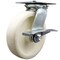 Service Caster 8 Inch Heavy Duty Nylon Caster with Ball Bearing and Brake SCC-35S820-NYB-SLB - alternate 1