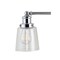 Jonathan Y Beverly 22.5" 3-Light Iron/Seeded Glass Classic Cottage LED Vanity Light, Chrome JYL7532A - alternate 3