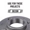 B & K STZ Industries 1-1/4 in. FIP each Black Malleable Iron Floor Flange 310UF-114 - alternate 3