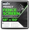 Boen Privacy Netting, Black, 68"X150ft PN-30006 - alternate 1