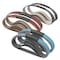 Powertec Sanding Belt Assortment, 1/2 in. W, 12 in. L, 4 Each of 80/120/240/400/1000/1200 Grits, 24PK 46002N - alternate 1