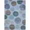 Homeroots 8' X 10' Blue And Gray Geometric Washable Indoor Outdoor Area Rug 630564 - alternate 5