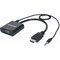 Manhattan HDMI TO VGA CONVERTER WITH AUDIO 151559 - alternate 1