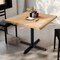Flash Furniture Bennett 36 in Square Solid Wood Indoor Tabletop in Natural with 30 in x 30 in Dining Height GSF-SQ36-NAT-T3030-GG - alternate 4