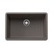 Blanco Precis 27" Single Bowl, Volcano Gray 527412 - alternate 1