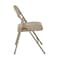 Office Star Products FF Series Folding Chair with Vinyl Seat and Back, Tan FF-23124V - alternate 4