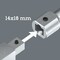 Wera 9999 X-Power actuation tool for insert tools, 14x18 mm, 14x18 x 600 mm 5003201001 - alternate 3