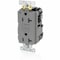 Leviton Lev-Lok GFCI 20A Ind Gr/PI Gray MGFN2-GY - alternate 1