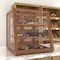 Koolmore 21 In. Artisan Wooden Bakery Display Slanted Case 3.5 Cu ft, Dark color KM-BDW-21SLD - alternate 3