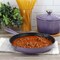 Megachef Round 10.25 Inch Enameled Cast Iron Skillet in Gradient Purple 750124522M - alternate 3
