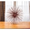 Homeroots 10" Red Iron Decorative Spiky Sphere Tabletop Sculpture 354770 - alternate 2