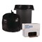 Boardwalk 33 gal Trash Bags, 33 in x 39 in, Extra Heavy-Duty, 1.2 mil, Black BWK 516 - alternate 4