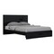 Homeroots Four Piece Black Solid Wood Bedroom Set With Mirror 343986 - alternate 2