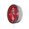 Holland Bar Stool University of Wisconsin Badger  16 LED Wall Clock ClkL16 - alternate 2