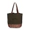 Picnic Time Family Of Brands NFL Los Angeles Chargers - Coronado Canvas and Willow Basket Tote 203-00-140-344-2 - alternate 2