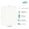 Nanolap PSA Lapping Film, 1 Pc 0.3 Micron (60,000 Grit), 8-0.5 in x 11 in Microfinishing Fine Sanding Paper 61540N - alternate 2