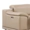 Homeroots Beige Leather Modular L Shaped Seven Piece Corner Sectional With Console 643895 - alternate 3