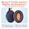 Delton Ascent Replacement Ear Cushions for Kids Learning Computer Headset Headphones, Midnight Blue S35 - alternate 3
