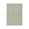 Homeroots 5' X 8' Green And Ivory Geometric Washable Indoor Outdoor Area Rug 595548 - alternate 3