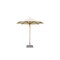 Bambrella 8.5' Round Bamboo Market Umbrealla w/1.5" Pole Diameter-Ecru Canopy 2.5m R-L38-E - alternate 1