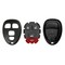 Aks Keys New Replacement Remote Keyless Fob Case Rubber Pad Shell 4B for FCC# KOBGT04A RS-CHEVR-17 - alternate 1