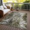 Homeroots 3' X 5' Taupe Brown And Gray Abstract Washable Indoor Outdoor Area Rug 582932 - alternate 3