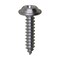 Auveco Phillips Flat Washer Head Tapping Screw 8-18 x 3/4in, 100PK 14861 - alternate 1