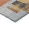 Homeroots 3' X 5' Gray Gold And Orange Geometric Washable Indoor Outdoor Area Rug 618022 - alternate 2