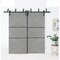 Sartodoors Slab Barn Door Panel, Planum 0014 Concrete and Aluminum Strips, Sturdy Finished Flush Modern Doors,  PLANUM0014S-BTN-18 - alternate 1
