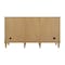 James Martin Vanities Lorelai 60" Double Vanity, Light Natural Oak, w/ 3 CM Tajnar Eclos Top 424-V60D-LNO-3TJR - alternate 3