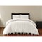 Homeroots Ivory King Linen 140 Thread Count Washable Duvet Cover Set 529003 - alternate 3