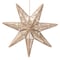 Bali & Pari Idriya Handwoven Jute Pendant Lampshade, Star-Shaped Natural Fiber Light Cover, Boho Lighting Decor 261-14237-ZORO - alternate 1