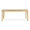 Homeroots 72" Natural Solid Wood Dining Table 549037 - alternate 2