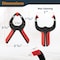Powertec Mini Spring Clamps Set, Plastic Clips with 1 in. Opening and Pivoting Jaw Pad, 30PK 71018-P3N - alternate 4