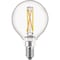Signify Ultra Definition 40W Equivalent Soft White G16.5 Candelabra LED Decorative Light Bulb, 2PK 573303 - alternate 2