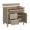 James Martin Vanities Lorelai 36" Single Vanity, Whitewashed Oak, w/ 3 CM Tajnar Eclos Top 424-V36-WWO-3TJR - alternate 4