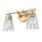 Z-Lite Andree Modern Gold 2 Light Vanity 1960-2V-MGLD - alternate 3