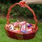 Wickerwise Hand Woven Basket, Wicker Basket - Perfect Storage Basket, Garden Party Decoration or Picnic QI004725 - alternate 2