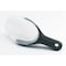 Oxo Good Grips Scoop, 8 oz Volume, 11 in L, Plastic, Black/Clear 1067686 - alternate 2