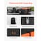 Vevor 500 lbs Hitch Cargo Carrier Folding Hitch Cargo Carrier with Cargo Net JAWJCP10078 - alternate 3
