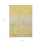 Homeroots 5' X 8' Yellow And Gold Abstract Washable Indoor Outdoor Area Rug 609469 - alternate 4