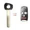 Aks Keys 2007 - 2013 Acura Remote Flip Key W/o Chip BL-HONDA-02 - alternate 1